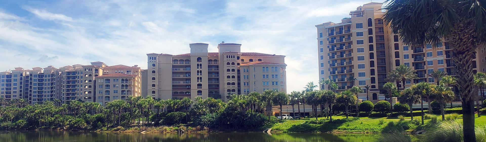 Oceanfront High-Rise Condominium Buildings - Hammock Dunes - Palm Coast, Florida