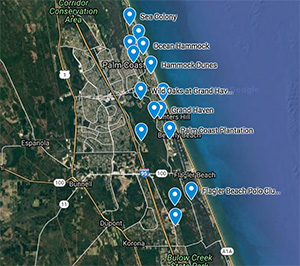 Click here to learn about the neighborhoods of Palm Coast